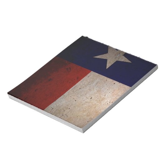 Texas-Flagge Notizblock (Rotiert)
