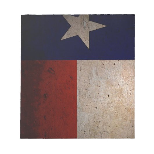 Texas-Flagge Notizblock (Vorderseite)