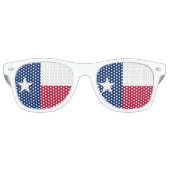Texas-Flagge Partybrille (Vorderseite)