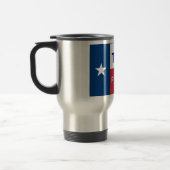 Texas-Flagge Pipeliner Reise-Tasse Reisebecher (Links)