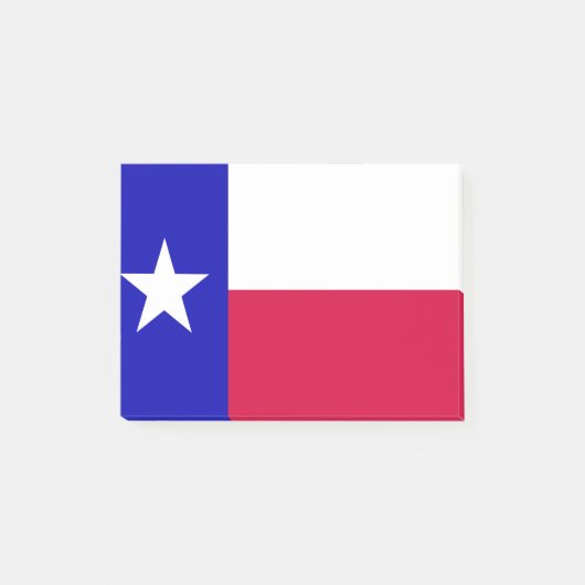 Texas-Flagge Post-it Klebezettel (Vorderseite)