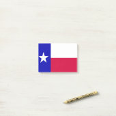 Texas-Flagge Post-it Klebezettel (Auf Schreibtisch)