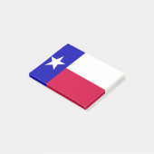 Texas-Flagge Post-it Klebezettel (angewinkelt)
