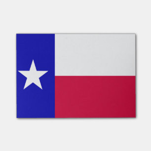 Texas-Flagge Post-it Klebezettel