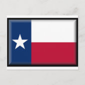 Texas-Flagge Postkarte (Vorderseite)