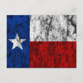 texas-Flagge Postkarte (Vorderseite)