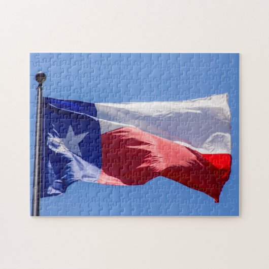 Texas-Flagge Puzzle (Horizontal)
