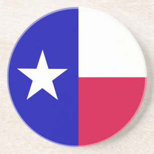 Texas-Flagge Sandstein Untersetzer