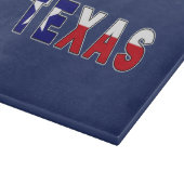 Texas-Flagge Schneidebrett (Ecke)