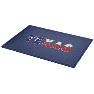 Texas-Flagge Schneidebrett