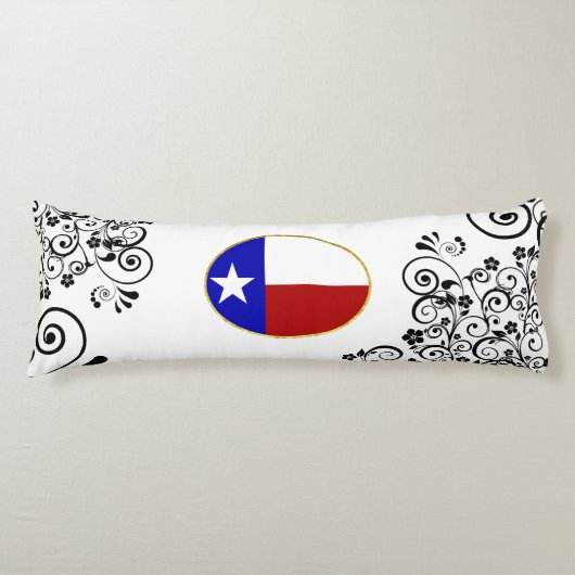 Texas-Flagge Seitenschläferkissen (Vorderseite)