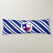 Texas-Flagge Seitenschläferkissen (Rückseite)