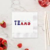Texas-Flagge Serviette (Beispiel)