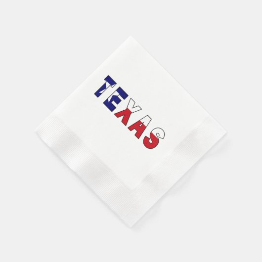 Texas-Flagge Serviette (Ecke)