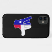 Texas flagge Shaka Case-Mate iPhone Hülle (Rückseite (Horizontal))