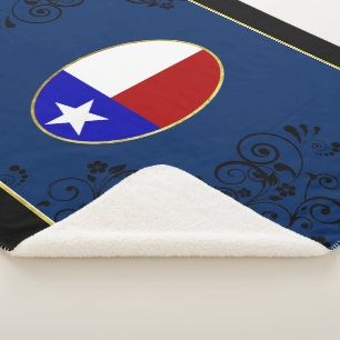 Texas-Flagge Sherpadecke