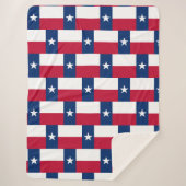 Texas-Flagge Sherpadecke (Vorderseite)
