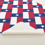 Texas-Flagge Sherpadecke (3/4)