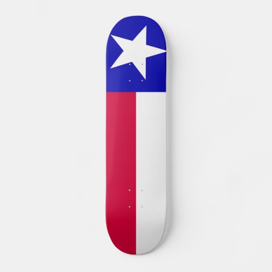 Texas-Flagge Skateboard (Vorderseite)