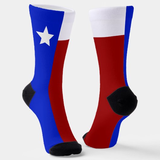 Texas-Flagge Socken (Gewinkelt)