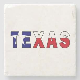 Texas-Flagge Steinuntersetzer
