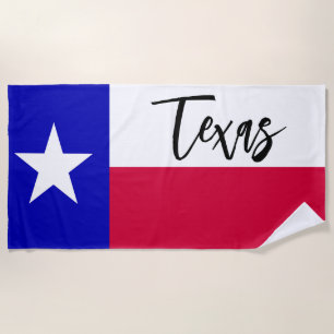 Texas-Flagge Strandtuch