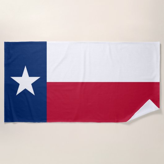 Texas-Flagge Strandtuch (Vorderseite)