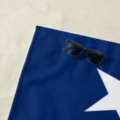 Texas-Flagge Strandtuch (Beispiel)