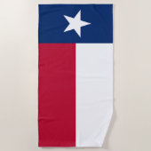 Texas-Flagge Strandtuch (Vorderseite)