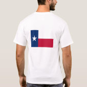 Texas-Flagge T-Shirt (Rückseite)