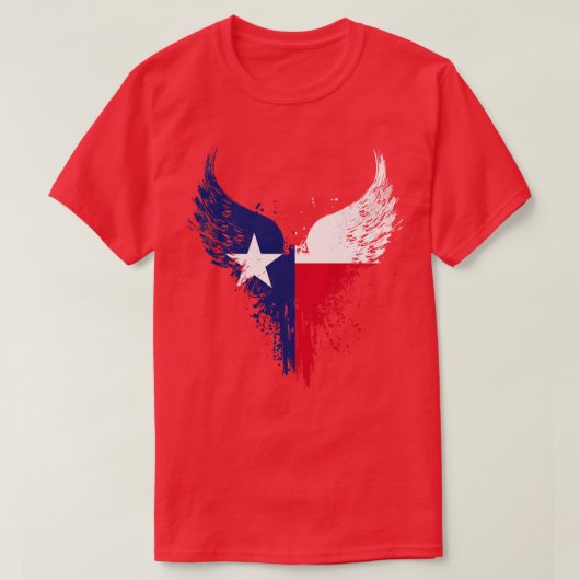 Texas-Flagge T-Shirt (Design vorne)