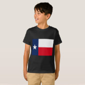 TEXAS-FLAGGE T-Shirt (Vorne ganz)