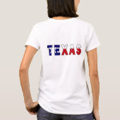 Texas-Flagge T-Shirt (Rückseite)