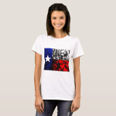 Texas-Flagge T-Shirt (Vorne ganz)