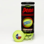 Texas-Flagge Tennisbälle (Box)