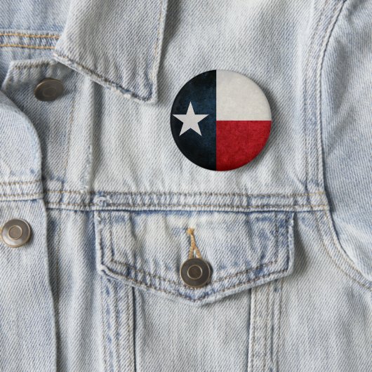Texas-Flagge; Texan; Button (Beispiel)