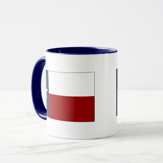 Texas-Flagge - Texas-Bürgschaft Tasse (Vorderseite Links)