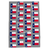 Texas-Flagge, Texas-Stolz-Thema, Mittlere Geschenktüte (Rückseite)