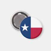 Texas flagge & Texas, USA - Urlaub/Sport Magnet (Vorderseite/Rückseite)