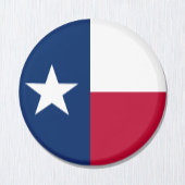 Texas flagge & Texas, USA - Urlaub/Sport Magnet