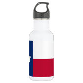 Texas-Flagge Trinkflasche (Vorderseite)