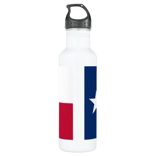 Texas-Flagge Trinkflasche (Rückseite)
