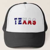 Texas-Flagge Truckerkappe (Vorderseite)