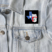 Texas: Flagge und Silhouette von Texas Button (Beispiel)