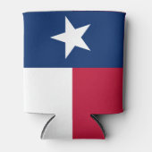 Texas-Flagge (vertikal) Dosenkühler (Vorderseite)