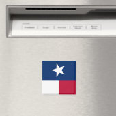 Texas-Flagge (vertikal) Magnet (In Situ (Geschirrspüler))