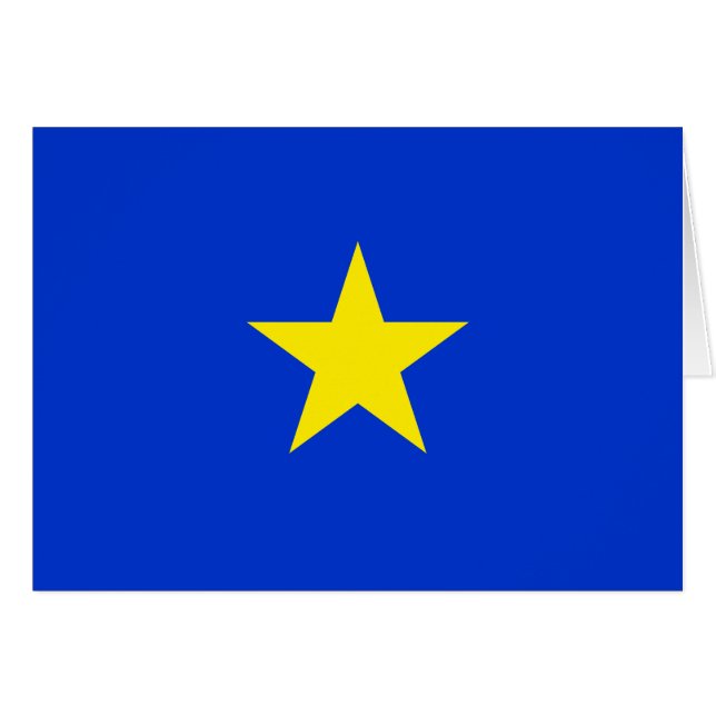 Texas, Flagge von Texas (1836-1839) (Vorderseite (Horizontal))