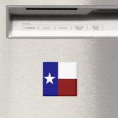 Texas: Flagge von Texas Magnet (In Situ (Geschirrspüler))