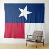 Texas-Flagge Wandteppich (Beispiel (Horizontal))