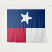 Texas-Flagge Wandteppich (Vorderseite (Horizontal))